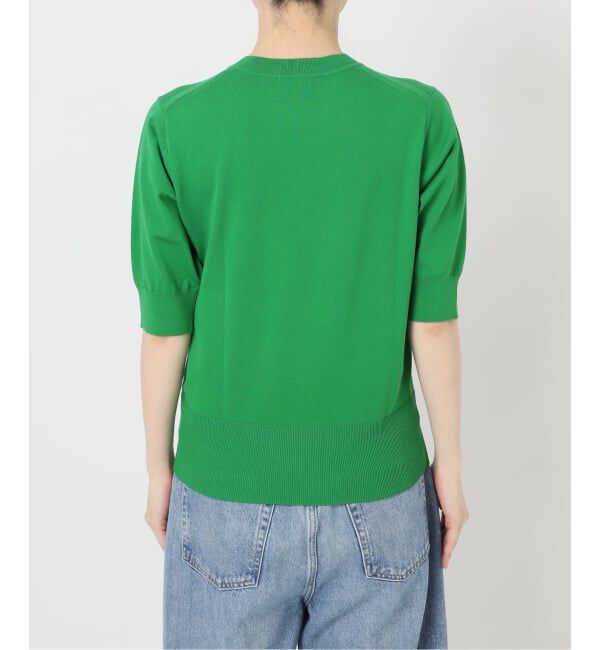 journal standard L'essage「《予約》コットンハーフスリーブプルオーバー」|ニット・セーター|