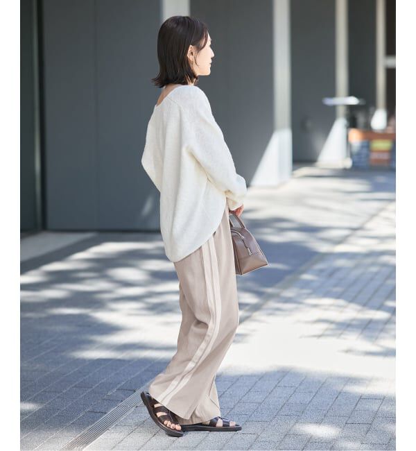 JOURNAL STANDARD「リヨセルリネンラインパンツ」|スラックス|