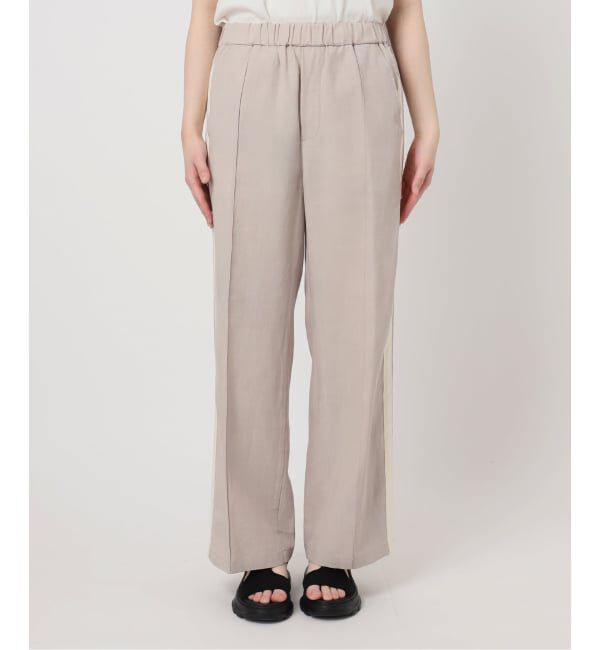 JOURNAL STANDARD「リヨセルリネンラインパンツ」|スラックス|