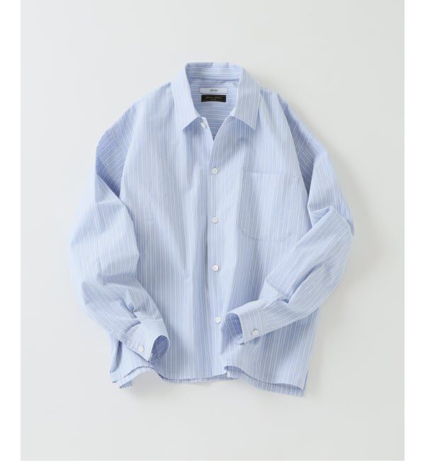 JOURNAL STANDARD relume「JAMES FABRIC / ジェームスファブリック ボックスシルエット シャツ」|シャツ・ブラウス|サックスブルー