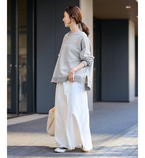 FRAMeWORK「≪一部カラーWEB限定 / 追加≫ボートネックワイドスウェット」|スウェット・ジャージ|