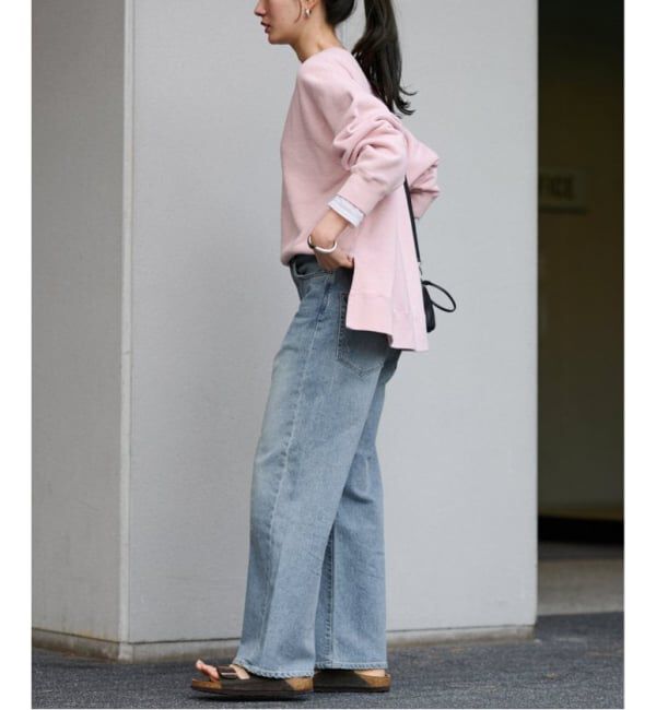 FRAMeWORK「≪一部カラーWEB限定 / 追加≫ボートネックワイドスウェット」|スウェット・ジャージ|