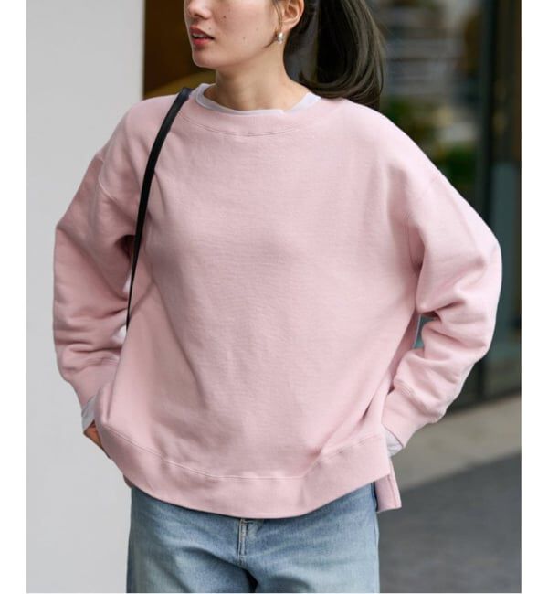 FRAMeWORK「≪一部カラーWEB限定 / 追加≫ボートネックワイドスウェット」|スウェット・ジャージ|