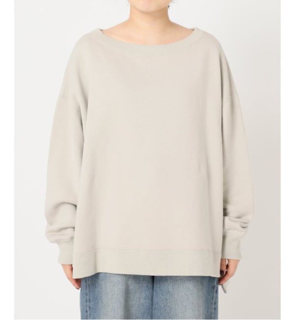 FRAMeWORK「≪一部カラーWEB限定 / 追加≫ボートネックワイドスウェット」|スウェット・ジャージ|