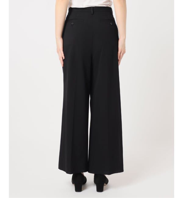 U by SPICK&SPAN「シアースラックスパンツ」|スラックス|