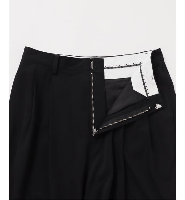 U by SPICK&SPAN「シアースラックスパンツ」|スラックス|