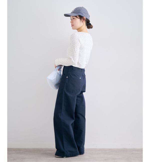 U by SPICK&SPAN「≪予約≫コットンフライスロングスリーブトップス」|Tシャツ・カットソー|