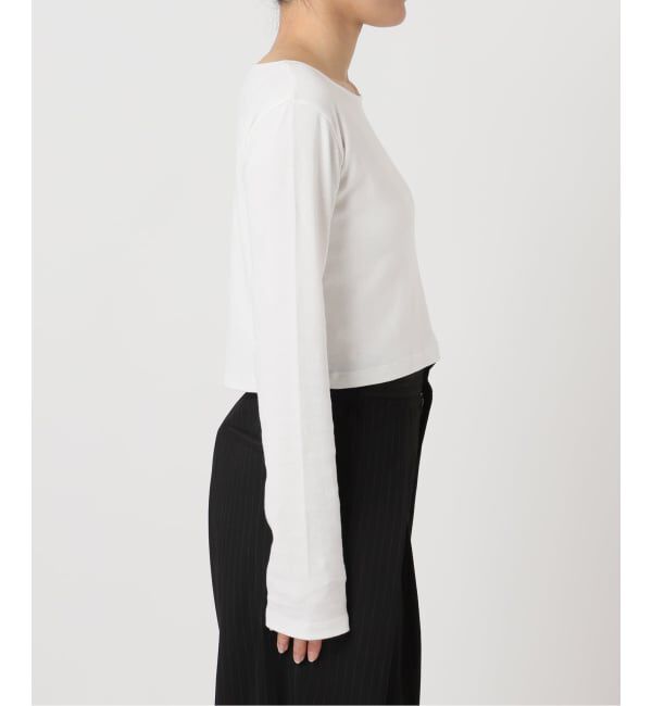 U by SPICK&SPAN「≪予約≫コットンフライスロングスリーブトップス」|Tシャツ・カットソー|