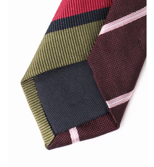 Glyph「《一部店舗+WEB限定予約》Glyph Color Block Tie」|ネクタイ・蝶ネクタイ|
