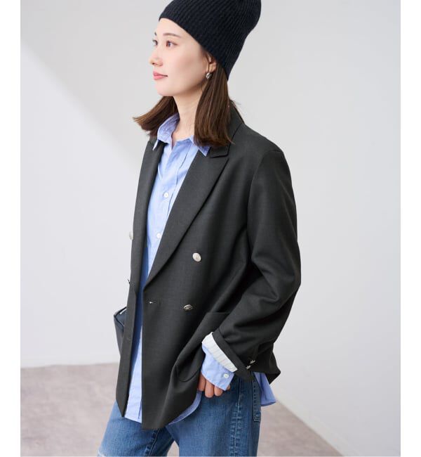 FRAMeWORK「≪追加≫TWRカルゼDBジャケット 2」|テーラードジャケット|