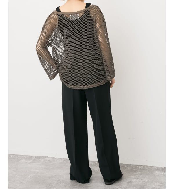 Spick and Span「《予約》ACASAM / アカサム メッシュプルオーバー」|Tシャツ・カットソー|