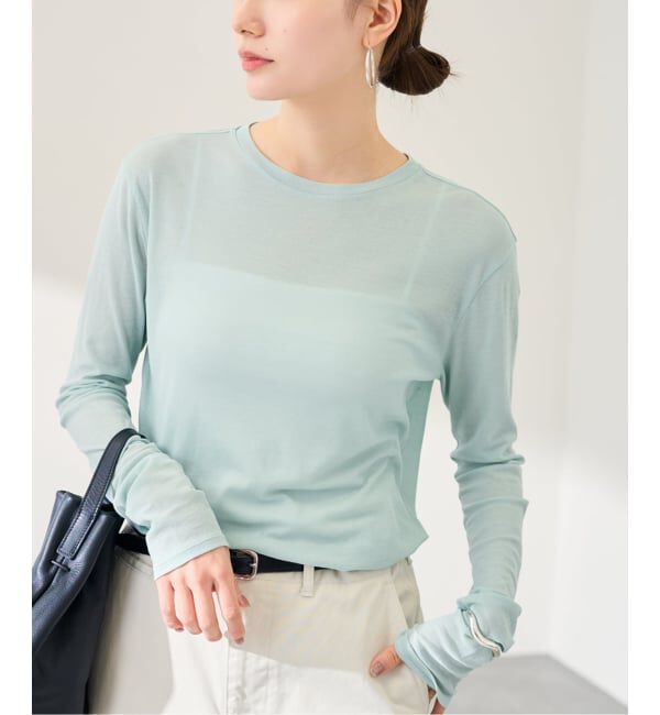 FRAMeWORK「≪追加≫HTシアーL/Tee NEW」|Tシャツ・カットソー|グリーン B