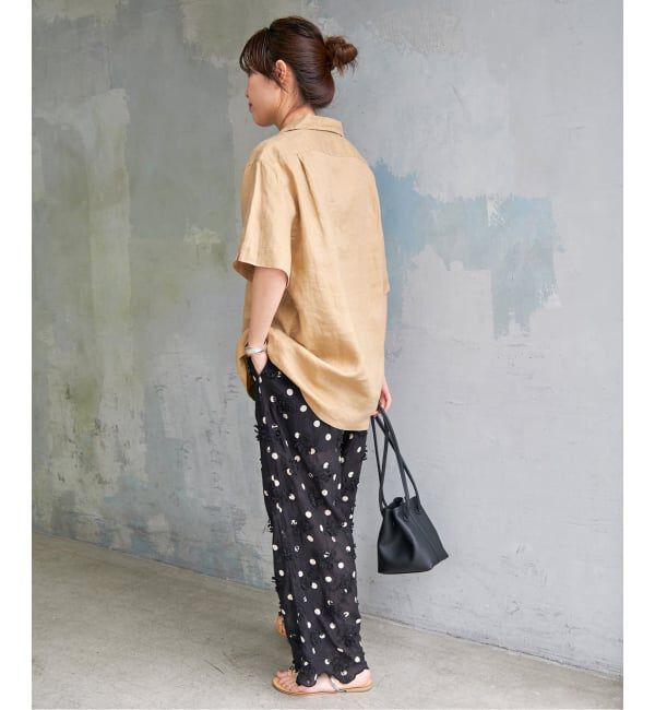 Spick and Span「《追加予約》crinkle crinkle crinkle 3D embroidery dot pants」|その他|