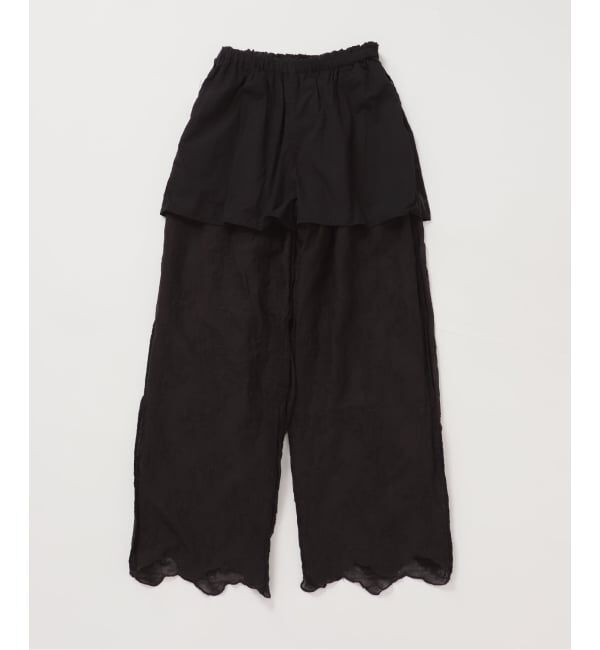 Spick and Span「《予約》crinkle crinkle crinkle sheer cotton 3D embroidery easy」|その他|