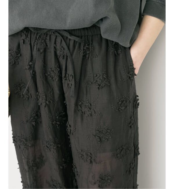 Spick and Span「《予約》crinkle crinkle crinkle sheer cotton 3D embroidery easy」|その他|