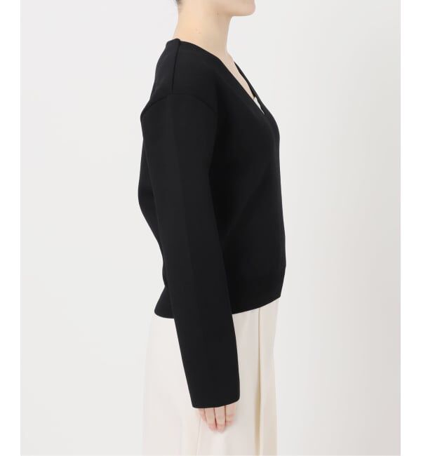 NOBLE「ELENI/エルニ ショルダーパッドVネックニット」|ニット・セーター|