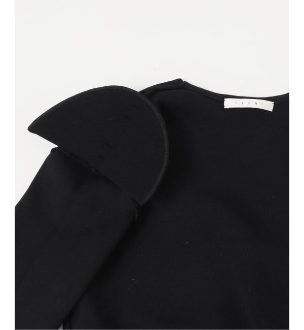 NOBLE「ELENI/エルニ ショルダーパッドVネックニット」|ニット・セーター|