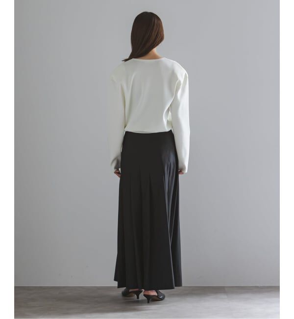 NOBLE「ELENI/エルニ ショルダーパッドVネックニット」|ニット・セーター|