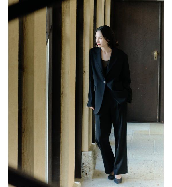 NOBLE「ELENI/エルニ ウールギャバテーラードジャケット」|テーラードジャケット|