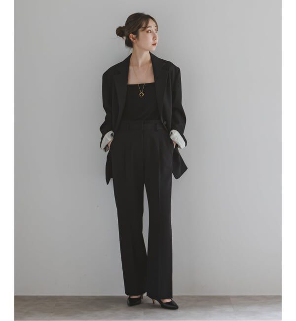 NOBLE「ELENI/エルニ ウールギャバテーラードジャケット」|テーラードジャケット|