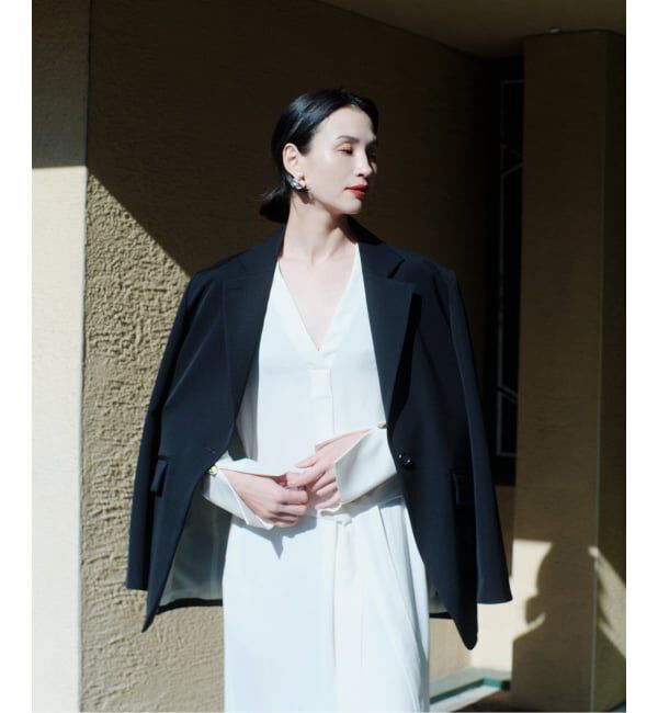 NOBLE「ELENI/エルニ ウールギャバテーラードジャケット」|テーラードジャケット|