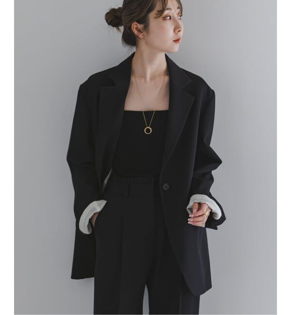 NOBLE「ELENI/エルニ ウールギャバテーラードジャケット」|テーラードジャケット|