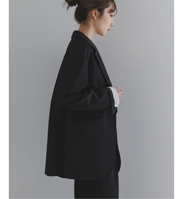 NOBLE「ELENI/エルニ ウールギャバテーラードジャケット」|テーラードジャケット|