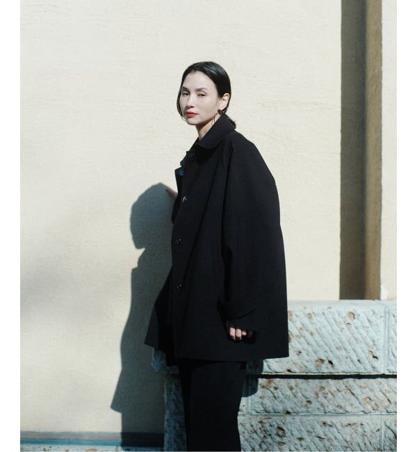 NOBLE「ELENI/エルニ スプリングリバーステンカラーコート」|ステンカラーコート|
