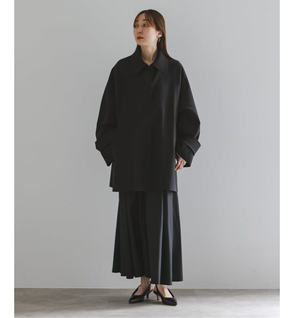 NOBLE「ELENI/エルニ スプリングリバーステンカラーコート」|ステンカラーコート|