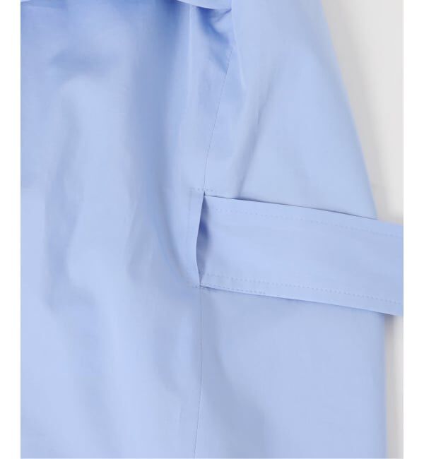 NOBLE「ELENI/エルニ ビブラートコットンベルトシャツ」|シャツ・ブラウス|