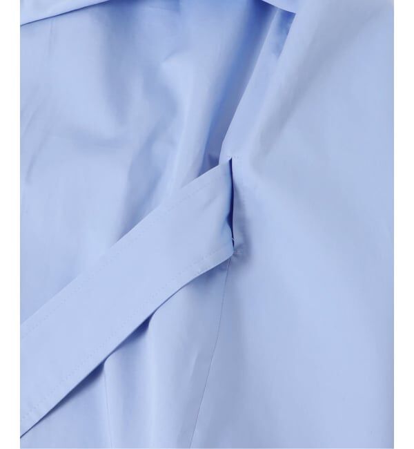 NOBLE「ELENI/エルニ ビブラートコットンベルトシャツ」|シャツ・ブラウス|