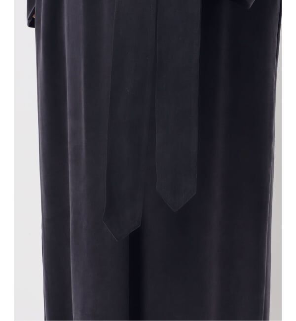 NOBLE「ELENI/エルニ キュプラサテンリーンワンピース」|ワンピース|