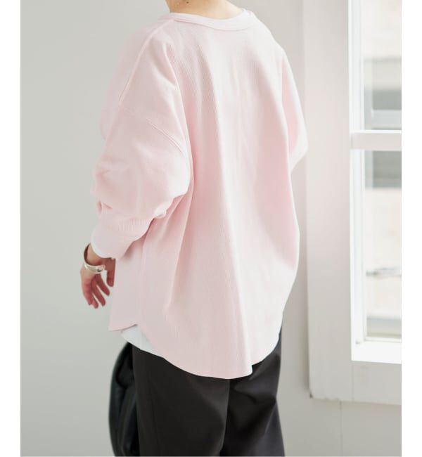 Spick and Span「《新色有り / 追加予約》2枚SETヘンリーネックプルオーバー」|Tシャツ・カットソー|