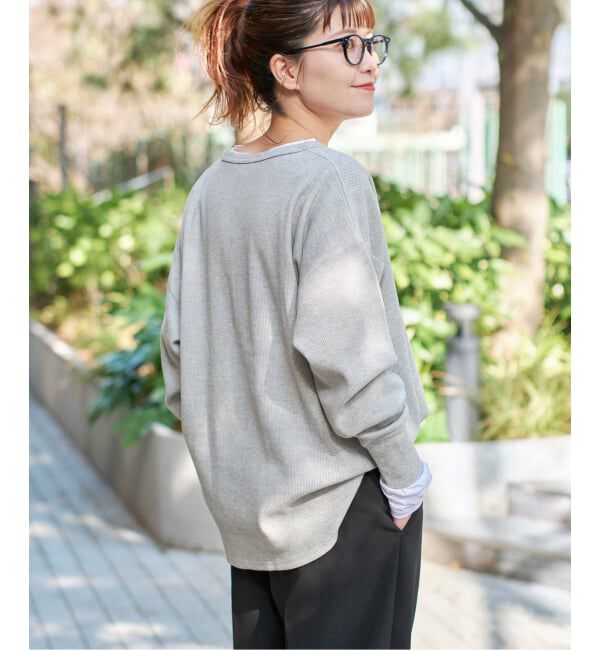 Spick and Span「《新色有り / 追加予約》2枚SETヘンリーネックプルオーバー」|Tシャツ・カットソー|