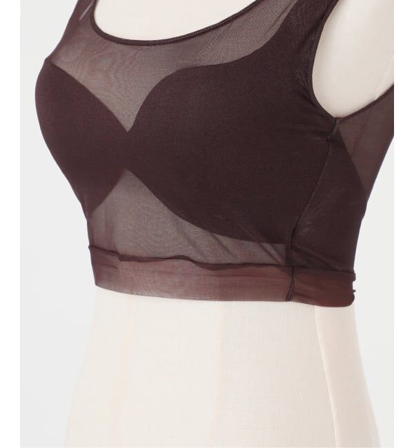 NOBLE「《追加予約》NICENICE MOMENT/ナイスナイスモーメント MESH BRA TANK」|インナー|