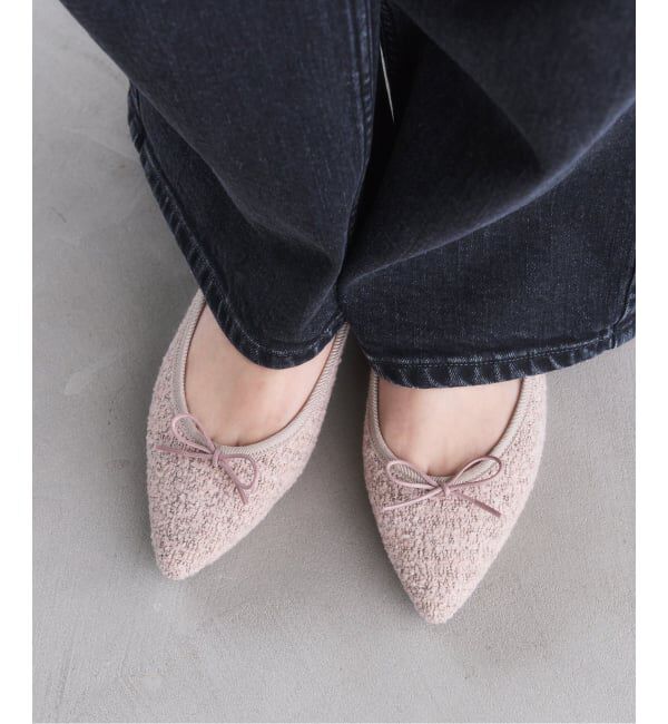  「ポインテッドツイードバレエ」|バレエシューズ|