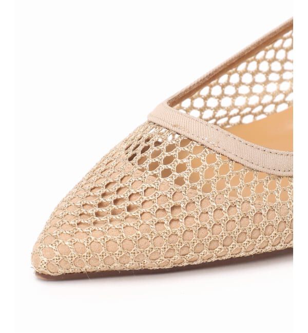 GRISE「《追加予約》GRISE5cmポインテッドメッシュスリングバック」|パンプス|