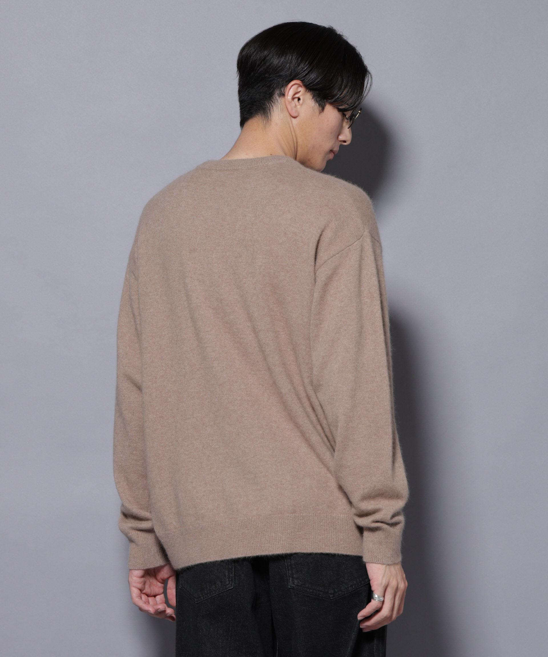 nano･universe「アンゴラ混ライトクルーネックニット」|ニット・セーター|