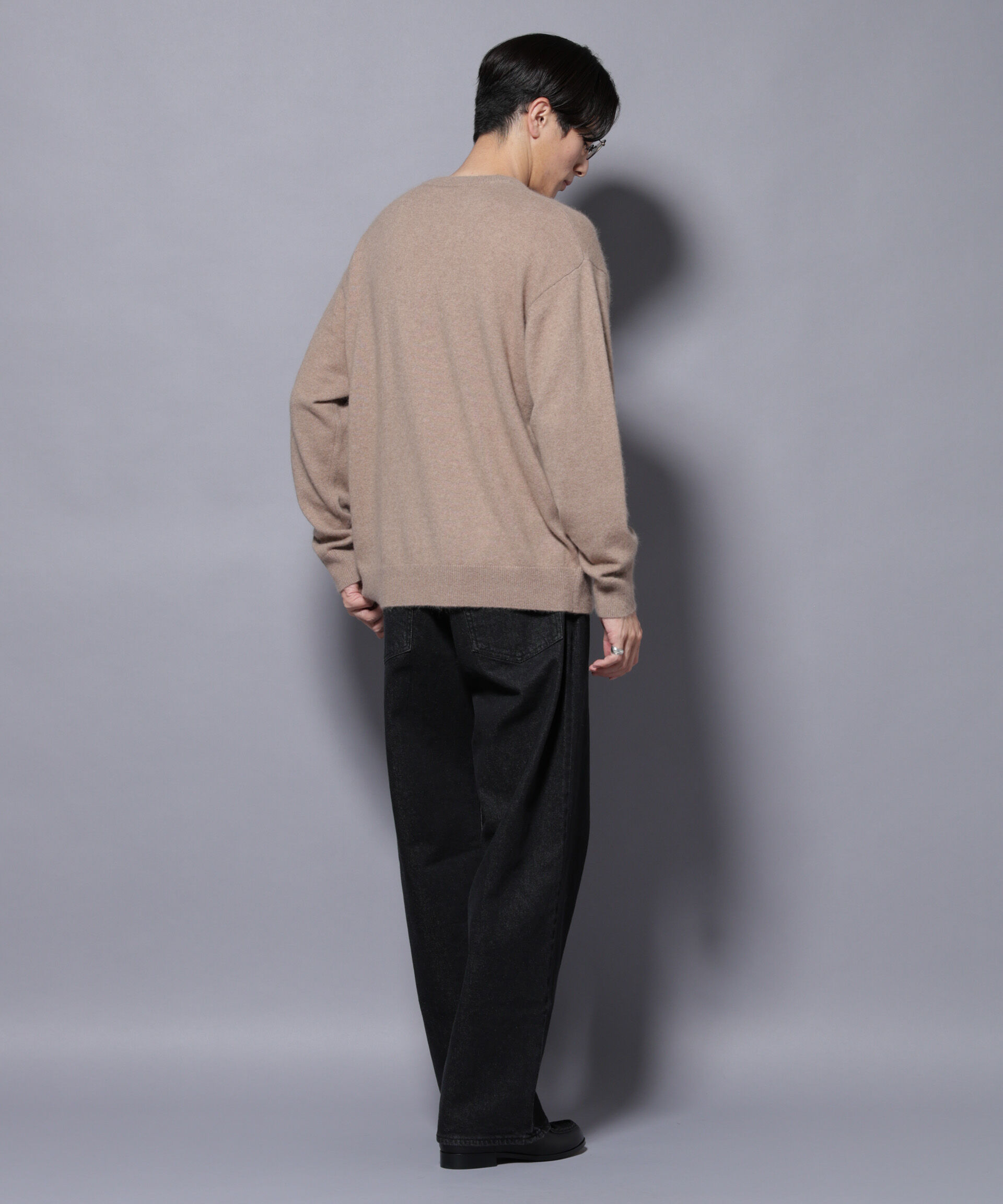 nano･universe「アンゴラ混ライトクルーネックニット」|ニット・セーター|