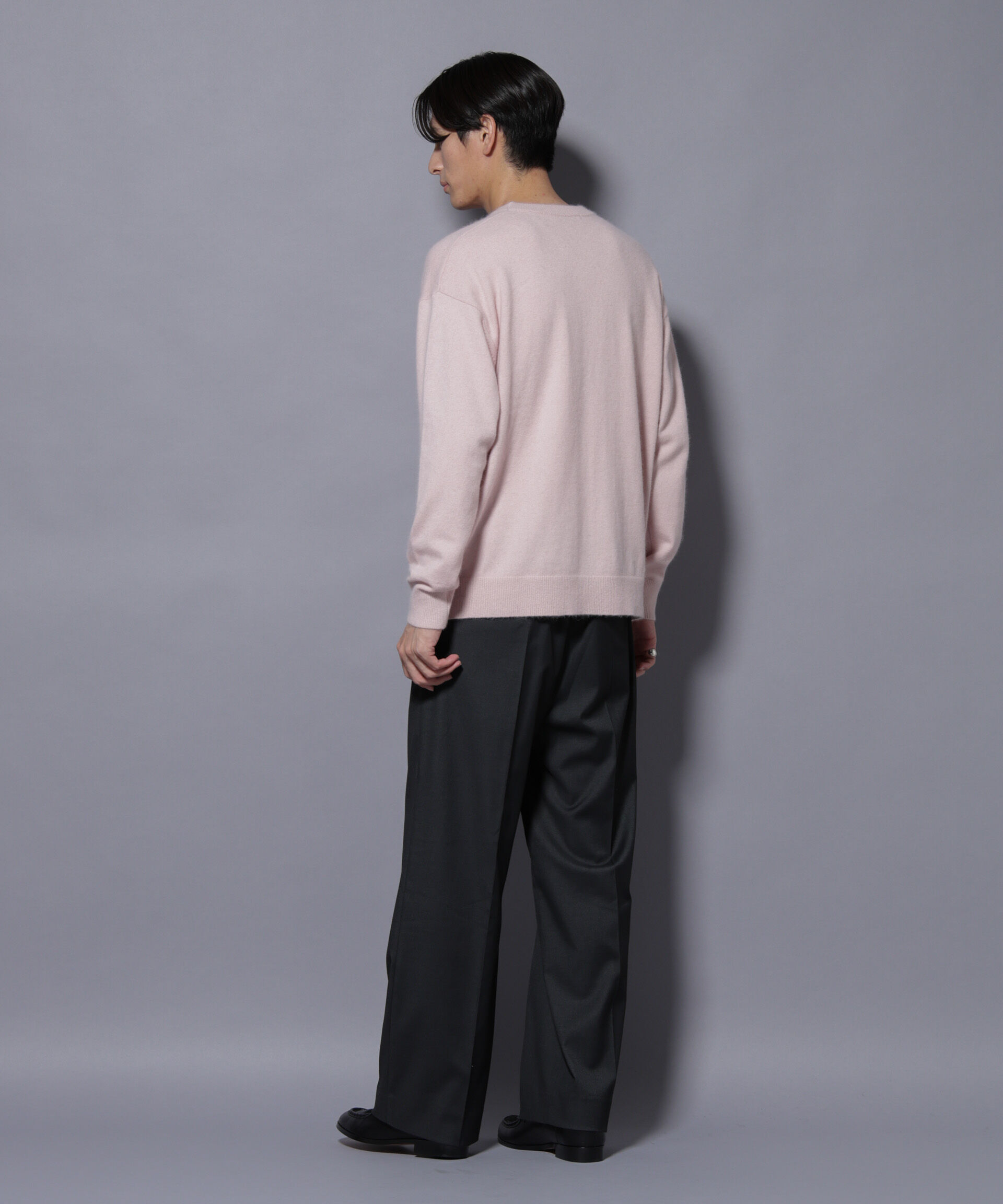 nano･universe「アンゴラ混ライトクルーネックニット」|ニット・セーター|