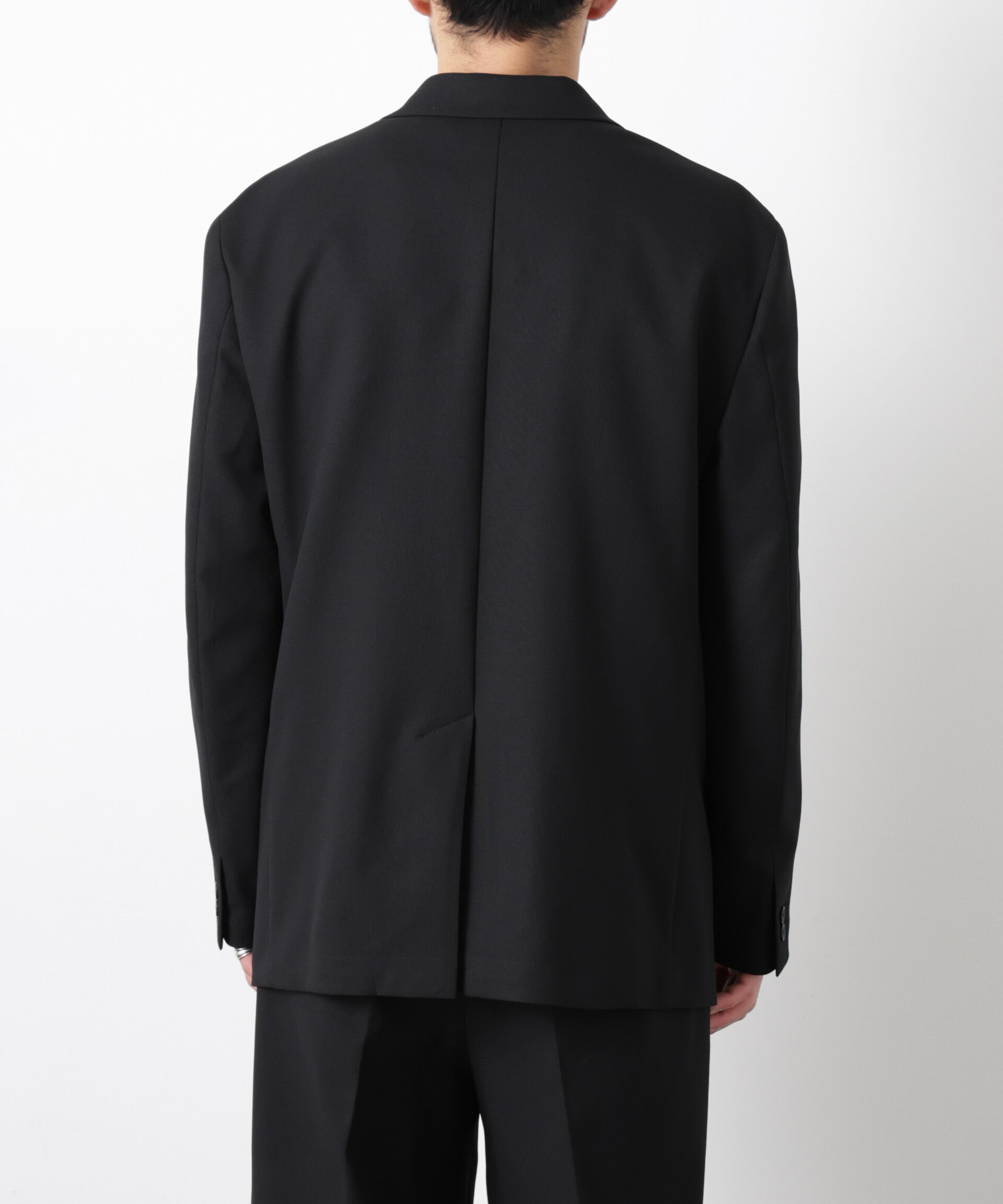 nano･universe「Reflax(R)オックスダブルブレストジャケット（セットアップ可）」|テーラードジャケット|