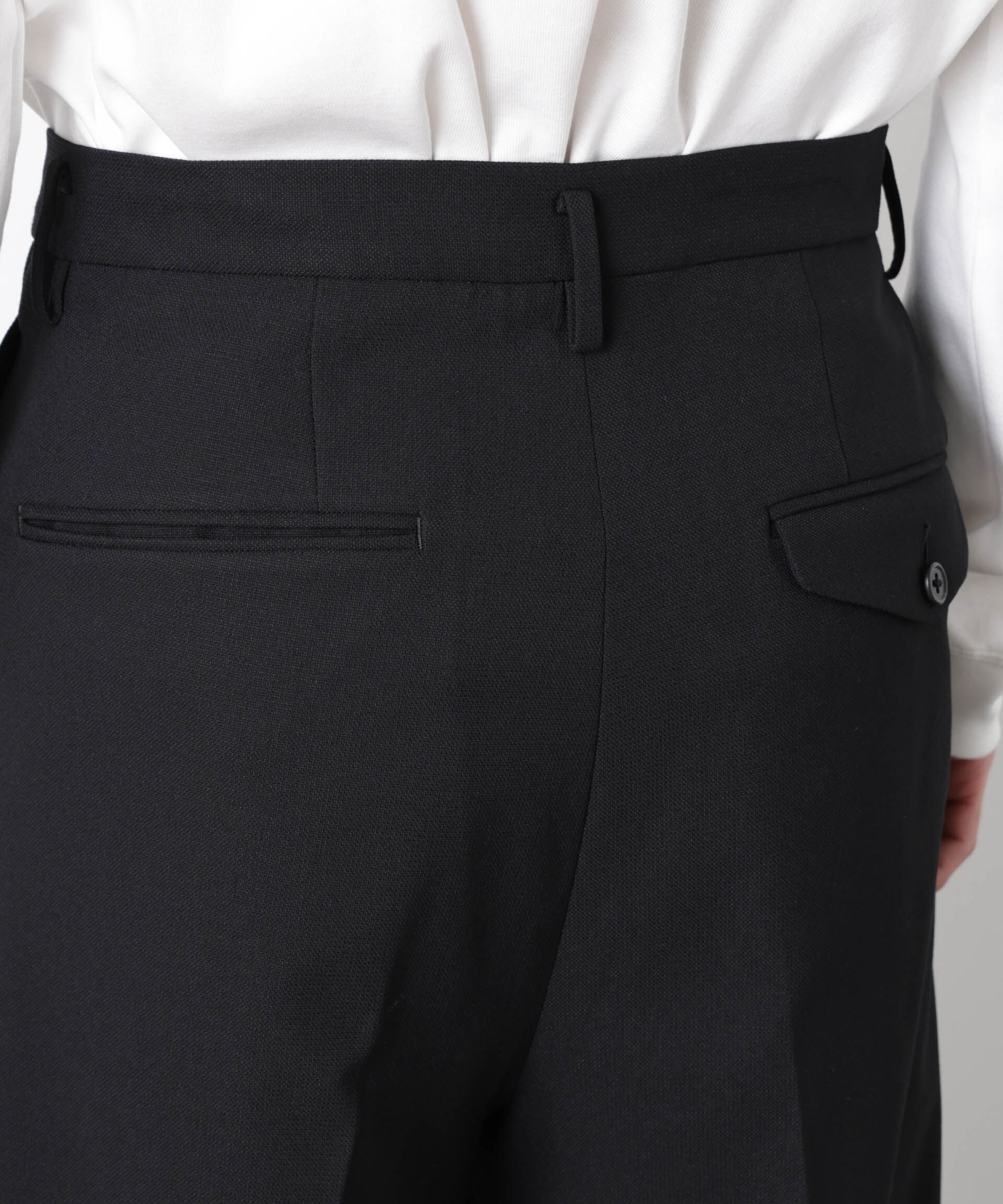 nano･universe「Reflax(R)オックスストレートパンツ（セットアップ可)」|チノ|