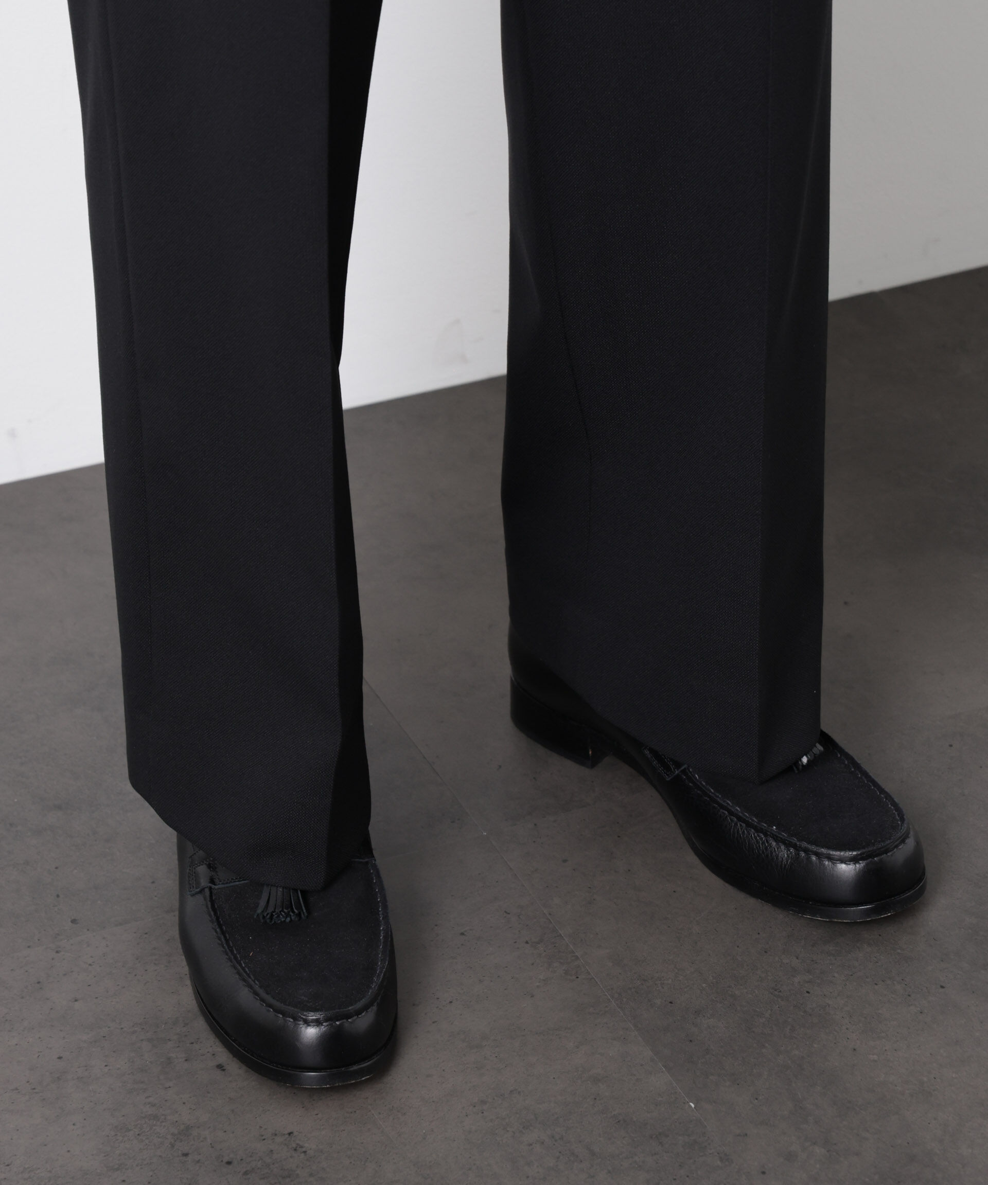 nano･universe「Reflax(R)オックスストレートパンツ（セットアップ可)」|チノ|