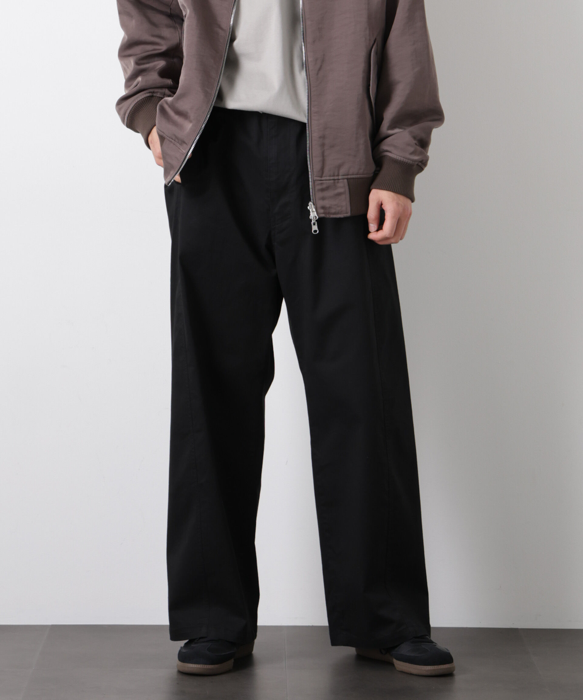 nano･universe「｢ASSEMBLANC｣ベルテッド3Dパンツ」|チノ|