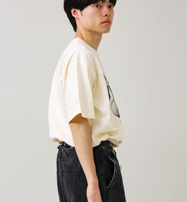 GLOSTER「【モノトーン果実図鑑】フルーツプリントTシャツ」|Tシャツ・カットソー|