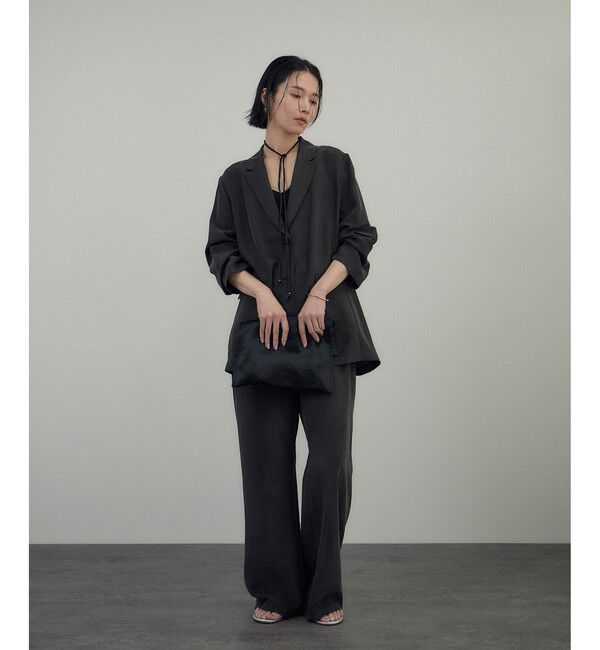 SALON adam et rope'「[26SS]GENTLE SILK ジャケット / セットアップ対応・洗える」|テーラードジャケット|