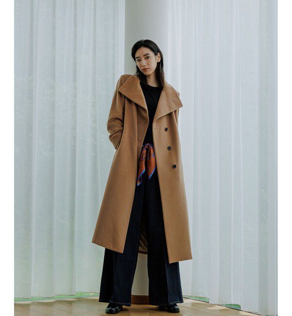 プレミアムカシミヤ ロングコート【逸品・マルチWAY】【25AW】（ROPE