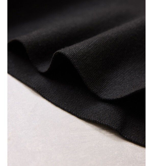 VIS「ペプラムニットドッキングブラウス」|シャツ・ブラウス|