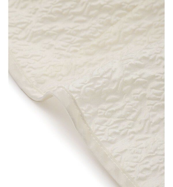 ADAM ET ROPE'「ジャガードコンビギャザートップス」|Tシャツ・カットソー|