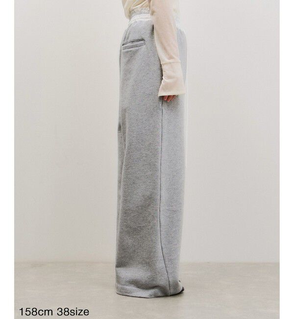 ADAM ET ROPE'「コンビウエストスウェットイージーパンツ」|チノ|